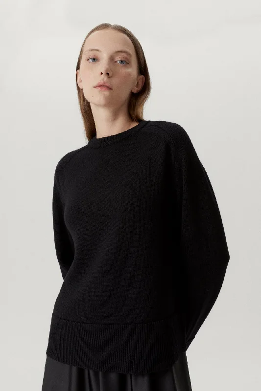 The Merino Wool Boxy Sweater Velvet Chenille Corduroy