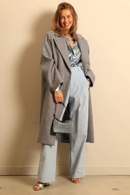 Indress - Jacket - MARS - GREY BLUE Denim Jacket Leather Jacket Suede Jacket
