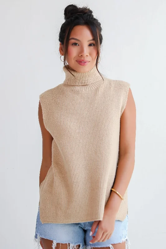 FINAL SALE - Sophisticated Ways Turtleneck Sweater Top Thin Thick Dense