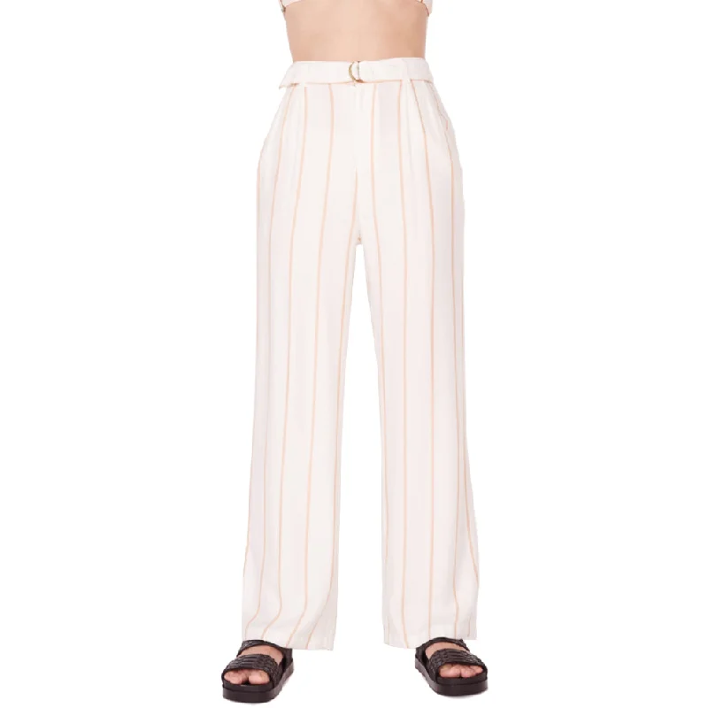 OBEY AMALFI PANT // WHITE MULTI Chic Black Leggings