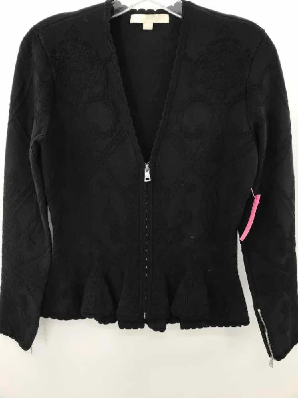 Pre-Owned Jonathan Simkhai Black Size Medium Sweater Boxy Sweater Fitted Sweater A-Line