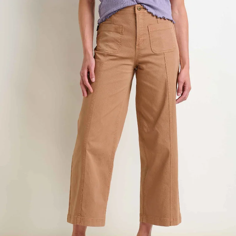Toad & Co. - W's Linden Canvas Pant Elegant High-Waist Pants