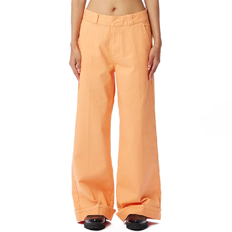 OBEY MILA WORK PANT // PAPAYA SMOOTHIE Stylish Harem Pants
