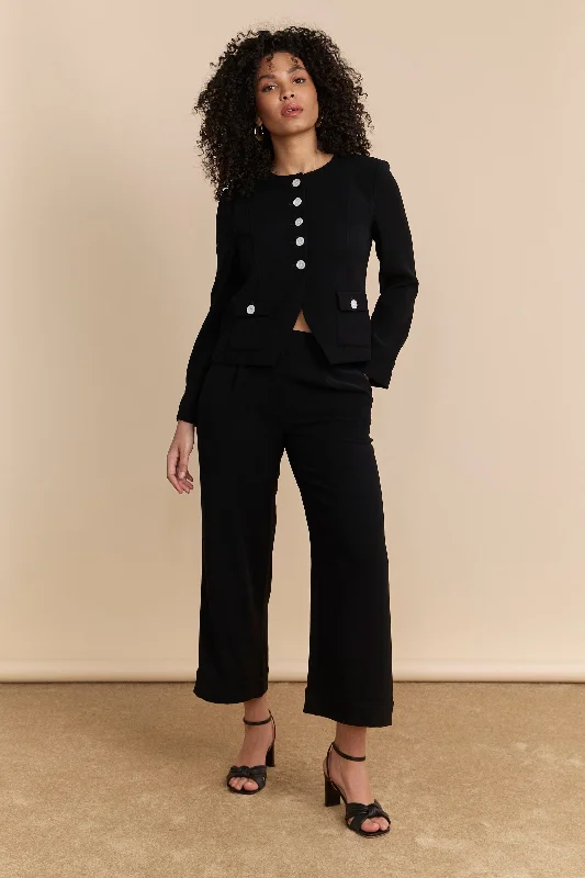 Wide leg pant with cuff Lightweight Jogger Pants