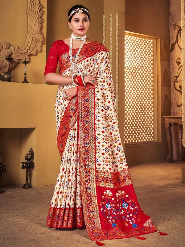Saree Mall Women's Blend Off White Woven Design Designer Saree With Blouse Piece-SMNGLM1006 Classic Striped Blouse Saree Mall Women's Blend Off White Woven Design Designer Saree With Blouse Piece-SMNGLM1006 Classic Striped Blouse