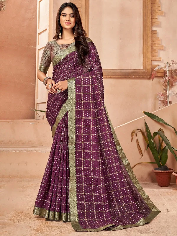 Saree Mall Women's Vichitra Purple Embellished Designer Saree With Blouse Piece-KALIKA1003 Backless Summer Blouse Saree Mall Women's Vichitra Purple Embellished Designer Saree With Blouse Piece-KALIKA1003 Backless Summer Blouse