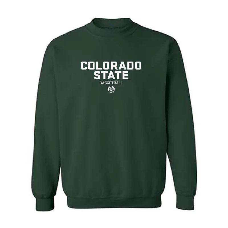 Colorado State - NCAA Women's Basketball : Marta Leimane - Classic Shersey Crewneck Sweatshirt Hoodie with Hem Patch Decorative Personalized Colorado State - NCAA Women's Basketball : Marta Leimane - Classic Shersey Crewneck Sweatshirt Hoodie with Hem Patch Decorative Personalized