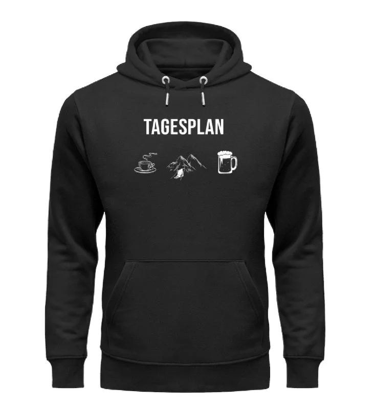 Tagesplan Kaffee, Ski und Bier - Unisex Premium Organic Hoodie Hoodie with Snap Buttons Easy Quick Tagesplan Kaffee, Ski und Bier - Unisex Premium Organic Hoodie Hoodie with Snap Buttons Easy Quick