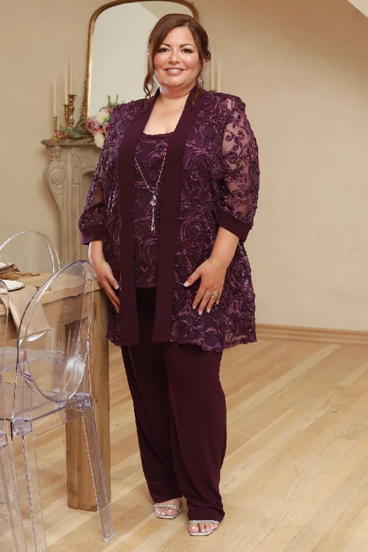 Women's Comfortable Pant Set and Sequin Jacket Front Pockets Side Pockets Patch Pockets Women's Comfortable Pant Set and Sequin Jacket Front Pockets Side Pockets Patch Pockets
