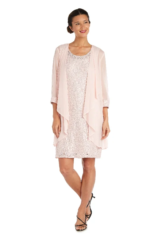 Women's Sheer Draped Jacket and Pearl-Embellished Lace Shift Dress Satin Jacket Silk Jacket Chiffon Jacket Women's Sheer Draped Jacket and Pearl-Embellished Lace Shift Dress Satin Jacket Silk Jacket Chiffon Jacket